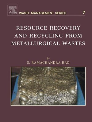 cover image of Resource Recovery and Recycling from Metallurgical Wastes